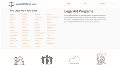 Desktop Screenshot of legalaidoffices.com